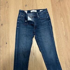 Aritzia Denim Forum Indigo Skinny Jeans